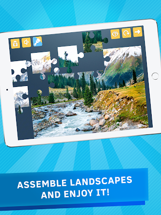 Game screenshot Nature Puzzles: mountains mean mod apk