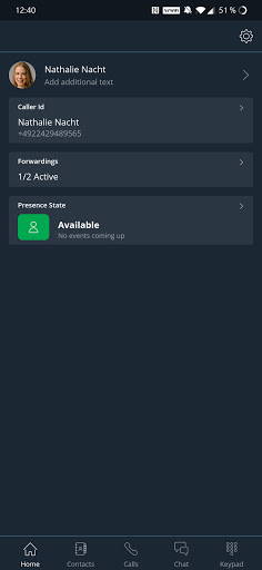 Android application Centra.Link screenshort