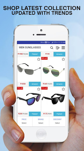 Men Sunglasses Online Shopping Screen 2
