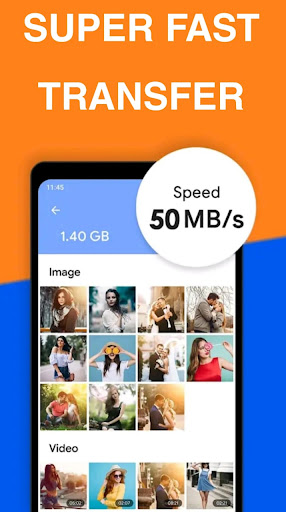 MaxShare Send :- File Transfer Screen 3