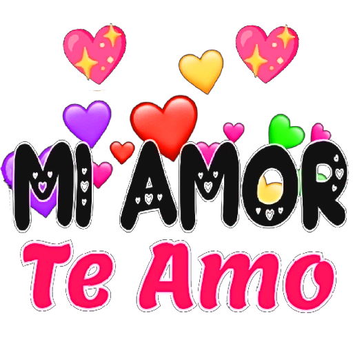 Stickers Románticos y Frases