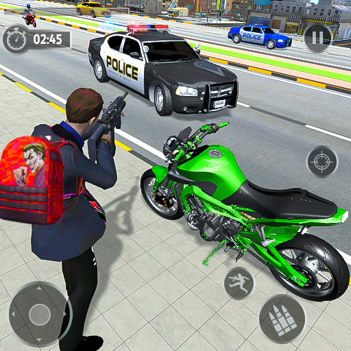 Joker Heist:Bank Robbery Games logo