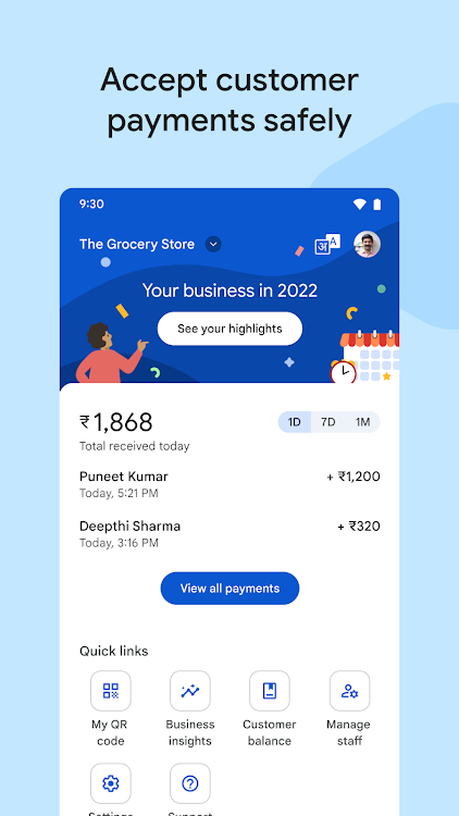 Google Pay for Business - New - (Android)