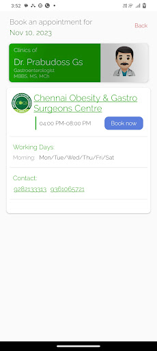 Dr Prabudoss Healthcare Screen 3