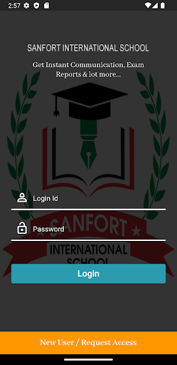 Android application SANFORT INTERNATIONAL SCHOOL screenshort