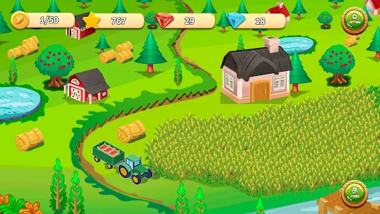 Family Farm Games Farming Town