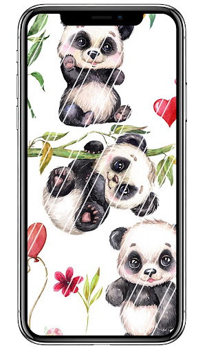Android application Cute Panda HD Wallpapers screenshort
