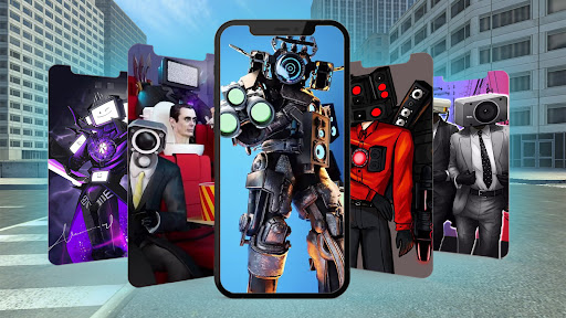 Cameraman Skibidi 4K Wallpaper