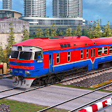 Railway Train Games Simulator icon