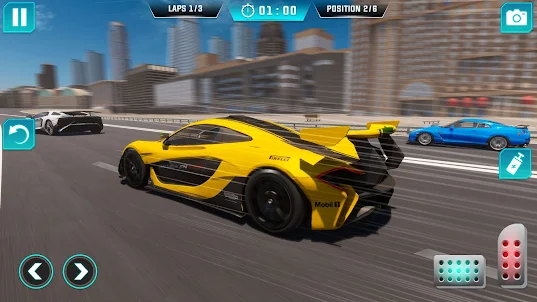 Car Race Simulator Speed Games