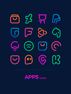 Linebit Icon Pack MOD APK (исправленный/полностью разблокированный) 3