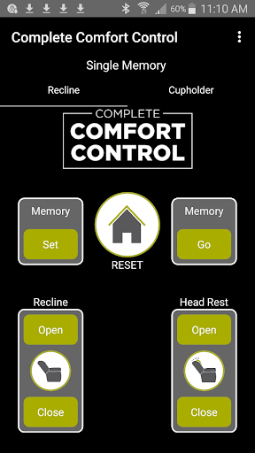 Android application Complete Comfort Control screenshort