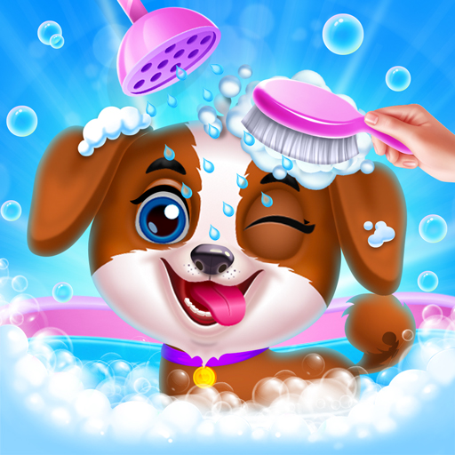 My pet puppy daycare salon logo