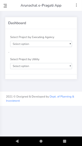 Arunachal e-Pragati App Screen 2