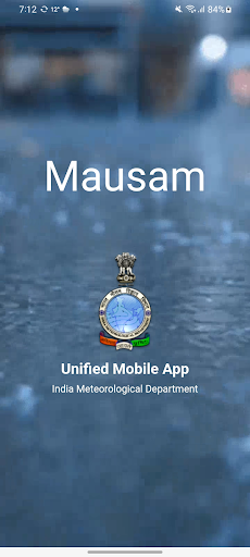 Android application Mausam screenshort