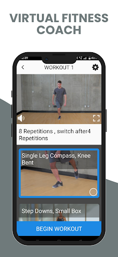 Screenshot of Stability and Balance Training