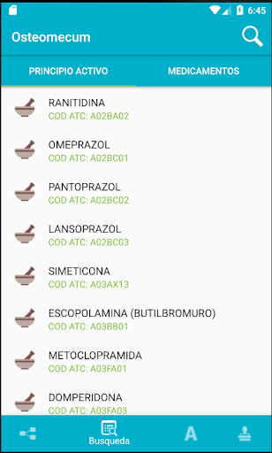 Android application Ostomecum screenshort