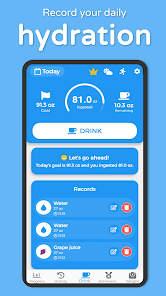 H2App - App for drinking water  screenshots 1