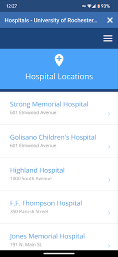 MyURMedicine Screen 2