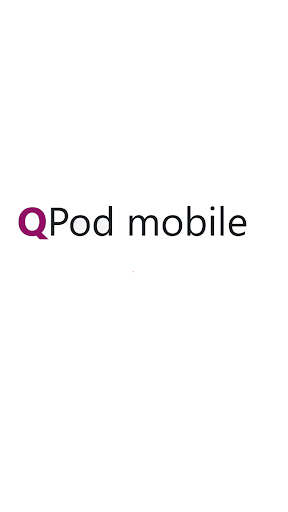 Android application QPod Mobile screenshort