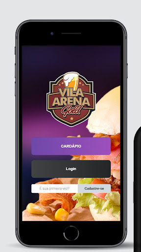 Android application Vila Arena Delivery screenshort
