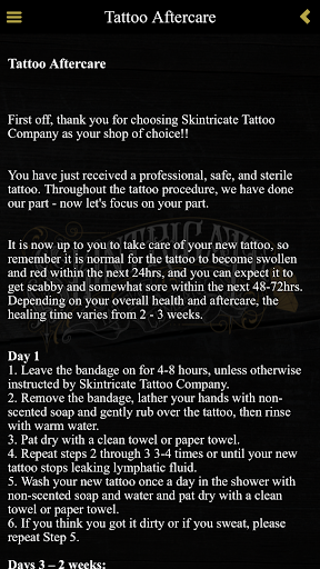Skintricate Tattoo Company + Screen 2
