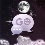GO SMS Theme Night Moon Buy icon