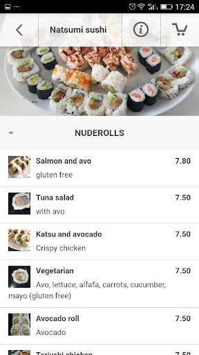 Natsumi sushi Screen 3