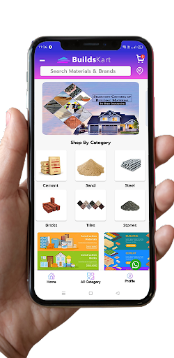 Android application Buildskart screenshort