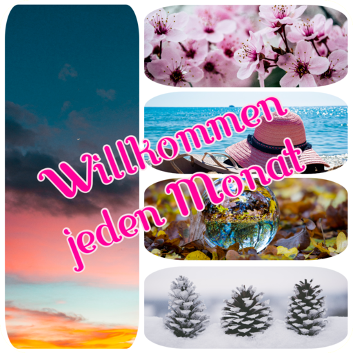Willkommen jeden Monat logo