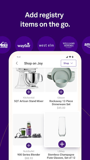 Android application Joy - Wedding App & Website screenshort