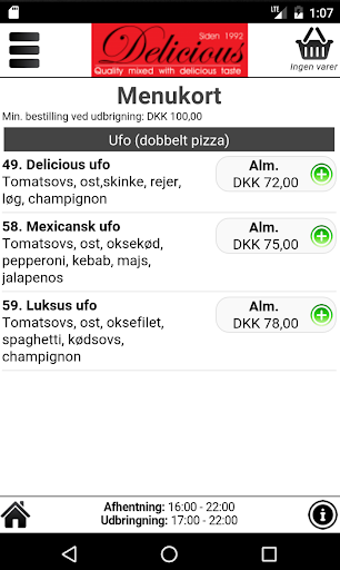 Delicious Pizza Screen 3