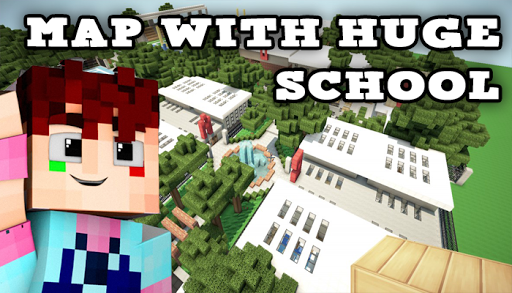 Android application School map for Minecraft PE screenshort