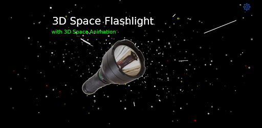 Android application 3D Space Flashlight screenshort