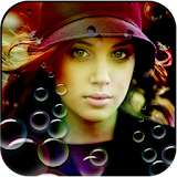 Bubbles Photo Effect icon