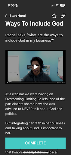 Christian Network Marketers Screen 2