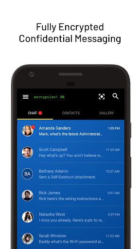 KeeperChat Encrypted Messenger 5.2.0 screenshots 2