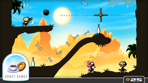 Android application Cave Bowling screenshort