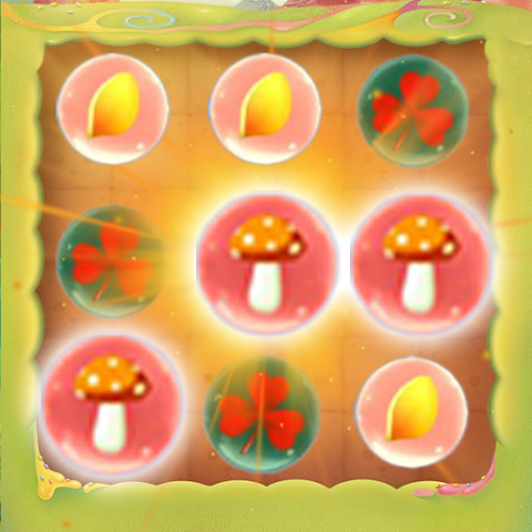 Elastic marbles game