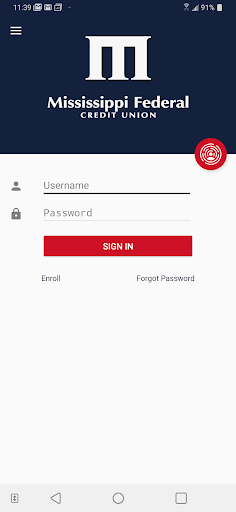 Android application MSFCU Mobile screenshort