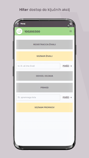 Android application Volos screenshort