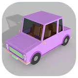 Car Racing Games 2017 - Car Parking in Pixel City icon