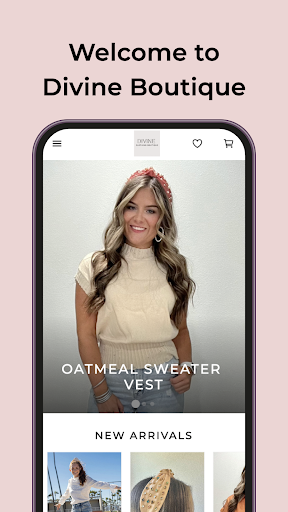 Android application Divine screenshort