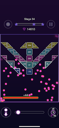 Bricks Breaker Colorfully Screen 2