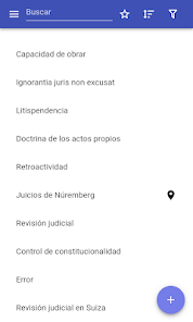 Screenshot 1 Doctrinas y principios legales android