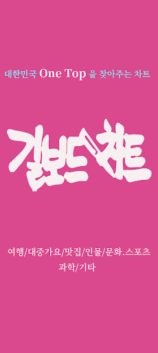 Android application 길보드차트 screenshort