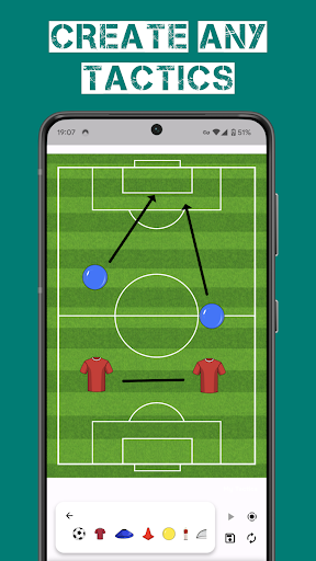 Android application My Tactics - Football Tactics screenshort