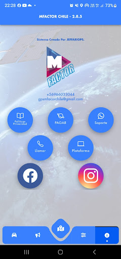 MFactor Chile GPS Screen 3