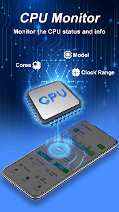 CPU Monitor - Telefonreiniger स्क्रीनशॉट