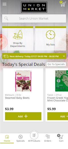 Screenshot of Union Market